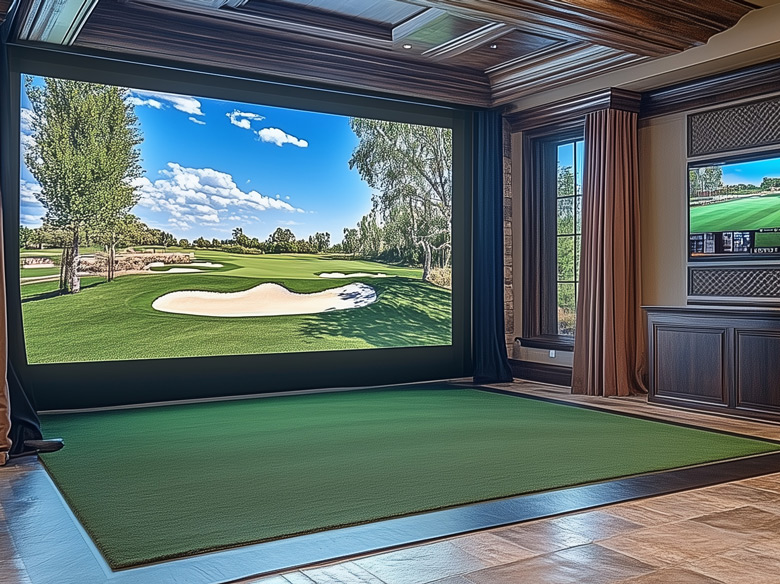 Golf Simulator Installed Denver 5